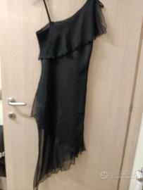 vestito nero Sisley taglia 42