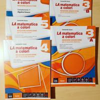 La matematica a colori 3A/B + 4 + 5 + Complemento