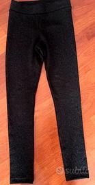 Leggings Calzedonia S nero brillante