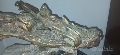 scultura del maestro  G. Marinucci
