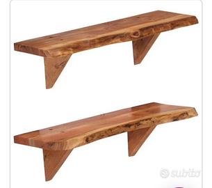 mensole legno 