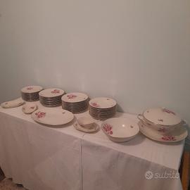 RICHARD GINORI SERVIZIO DI PIATTI DA 10 , anni '70