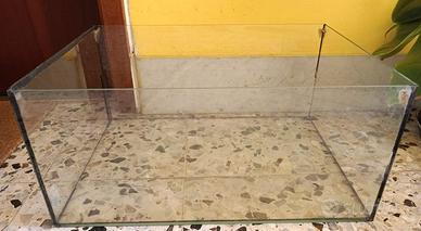 Acquario per pesci/tartarughe piccole 80 litri
