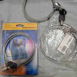 Cavo di Sicurezza Antifurto computer con Lucchetto