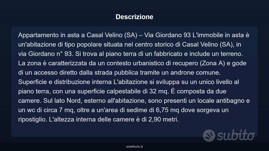 Appartamento – Casal Velino, Marina di Casal Velino - Vista 4