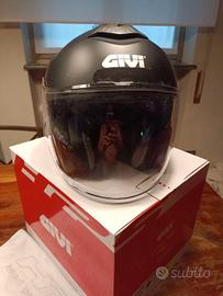 casco jet GIVI Tg L  Matt Black
