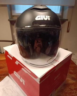 casco jet GIVI Tg L  Matt Black