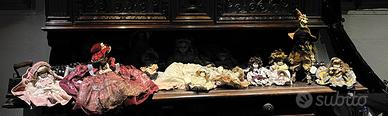 Collezione bambole porcellana Capodimonte