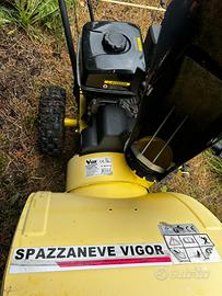 Spazzaneve Vigor a turbina 196cc - Holcim