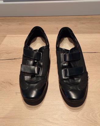 Scarpe Tods nere pelle taglia 8,5 (42,5)
