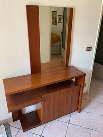 Consolle da ingresso con specchio