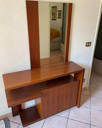 Consolle da ingresso con specchio