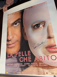 Locandina Film  su TELA - Autografata da Almodovar