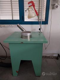 Smacchiatore industriale, banco aspirante