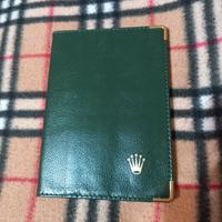 Porta documenti e carte. Rolex.  Vintage, nuovo