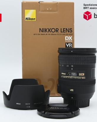 Nikon AF-S DX 18-200 F3.5-5.6 G ED VR II (Nikon)