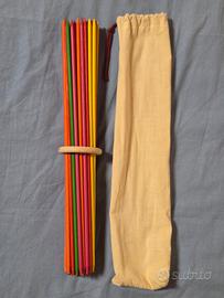 Mikado Gigante in Legno – Set 50 Pezzi 🌈