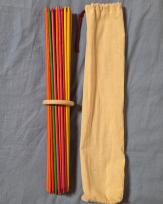 Mikado Gigante in Legno – Set 50 Pezzi 🌈