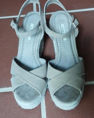 Sandali con zeppa Corina