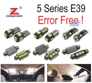 KIT 21 LAMPADE LED INTERNE BMW E39 SERIE 5 530D 52