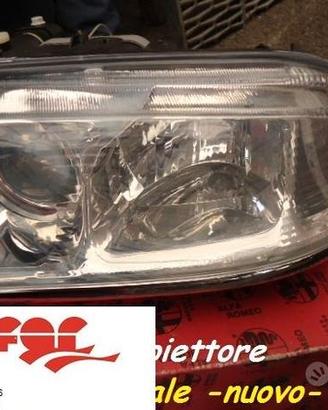 ALFA 166: PROIETTORE FANALE FARO ORIGINALE