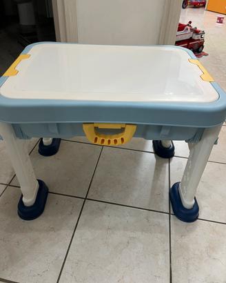 Tavolo contenitore bambini con sedia