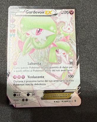 Carta Pokemon Gardevoir EX RC30 generazioni