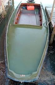 barca  in compensato   vetroresinato 