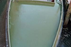 barca  in compensato   vetroresinato 