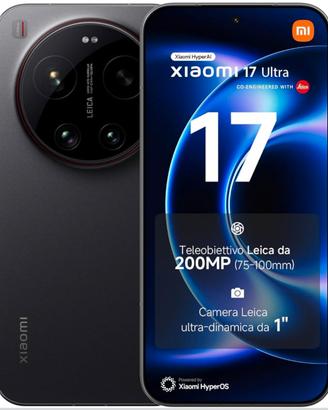 Xiaomi 17 ultra nero 