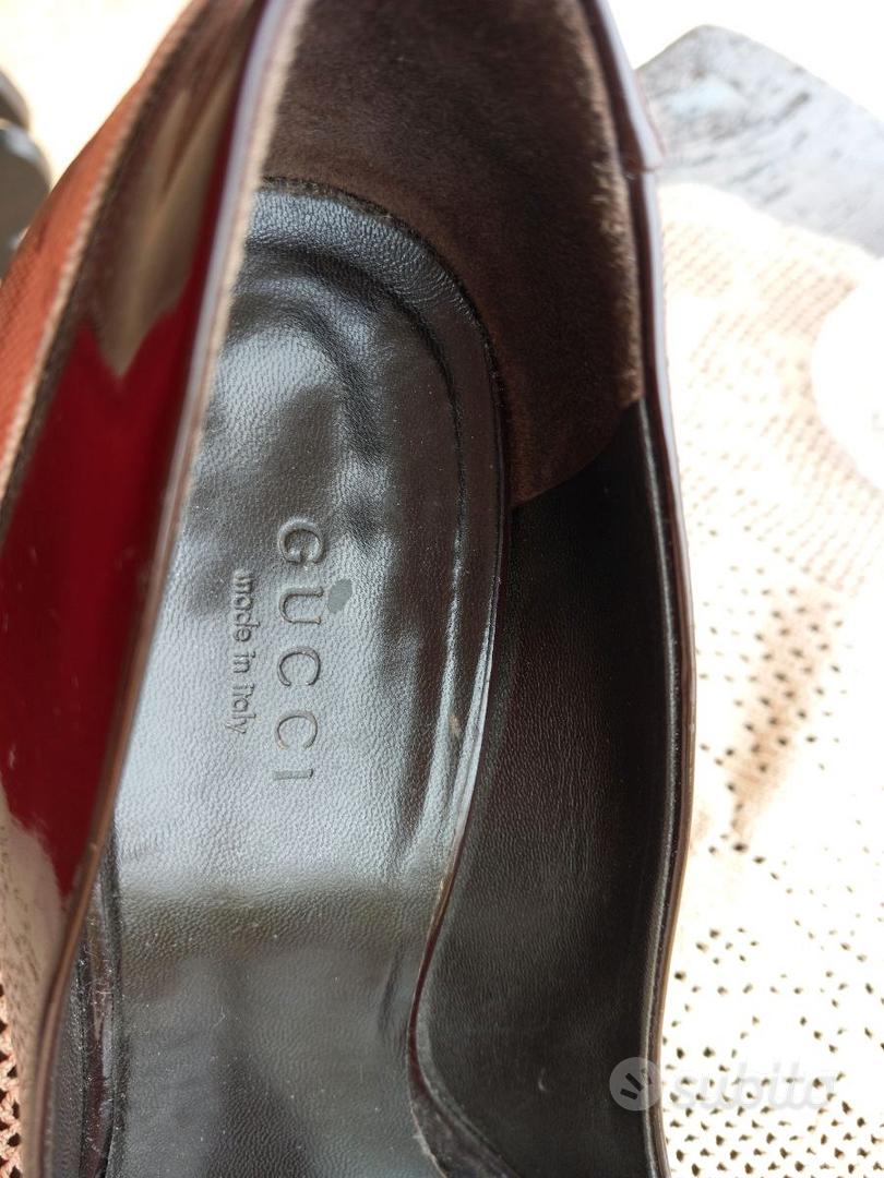 Scarpe gucci hot sale aperte dietro