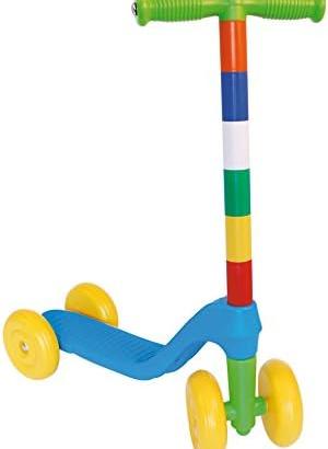 Monopattino Multicolore 4 ruote bambino/a