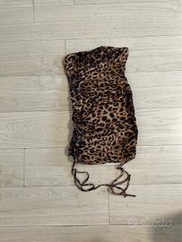 Vestito Leopardato Taglia S
