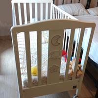 Lettino per bambini con materasso