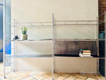 Libreria design - Scaffale modulare in acciaio