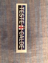 Adesivo teste calde inter