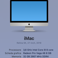 Apple iMac Retina 5K, 27-inch, 2019
