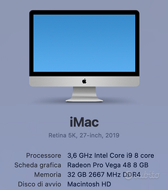 Apple iMac Retina 5K, 27-inch, 2019
