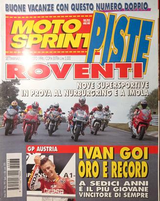 rivista MOTOSPRINT numero doppio 32 / 33 del 1997