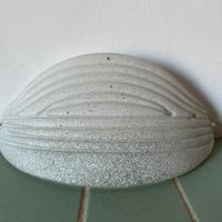 Applique a muro vetro satinato con 2 lampadine