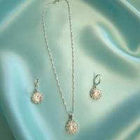 set collana e orecchini 