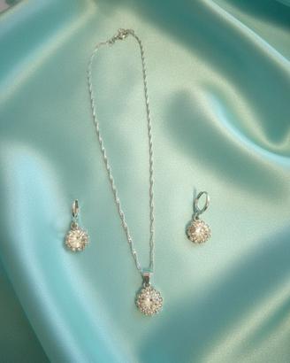 set collana e orecchini 