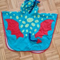 accappatoio poncho neonato