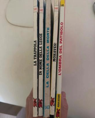 Tex da 141 a 145 storia completa