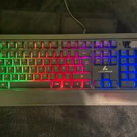 Tastiera gaming rgb