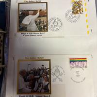 Album raccolta buste FDC e viaggiate