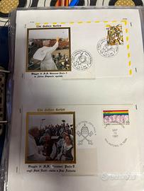 Album raccolta buste FDC e viaggiate