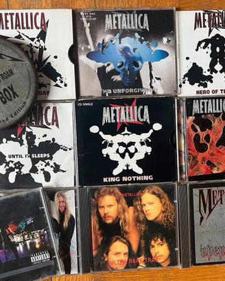 CD vari Heavy metal Metallica Anthrax Iron Maiden