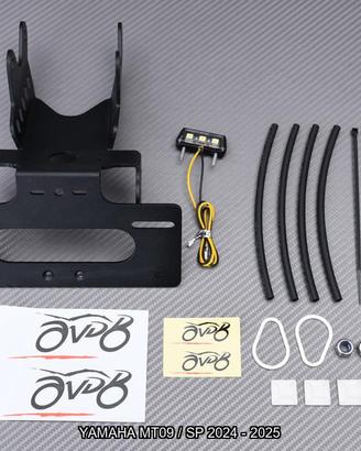 Portatarga corto AVDB YAMAHA MT09 / SP 2024 - 2025