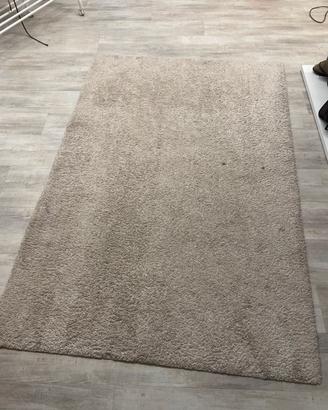 Tappeto a pelo corto beige